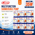 🌊 Turbo 35W Multifunction Submersible Pump ⚡